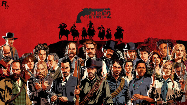 Red Dead Redemption 2 The Van der Linde Gang Desktop Wallpaper