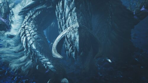 Iceborne Velkhana Close-up Desktop Wallpaper