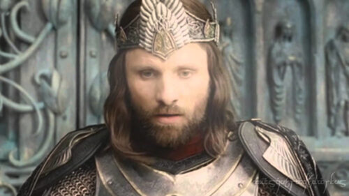 Aragorn Crowned King of Gondor 4K Desktop Wallpaper
