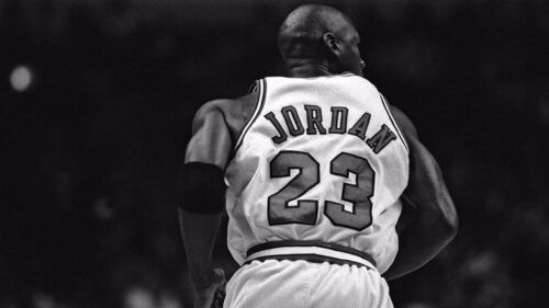Michael Jordan Chicago Bulls 23 Basketball Legend 4K Wallpaper