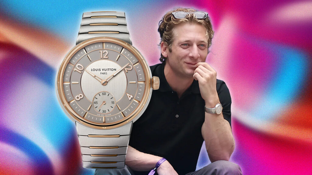Jeremy Allen White Louis Vuitton Watch Aesthetic Desktop Wallpaper