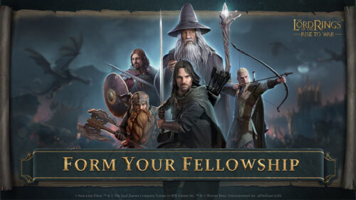 The Lord of the Rings Rise to War Desktop Wallpaper