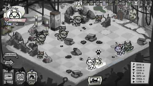 Mewgenics Turn-Based Strategy Gameplay PC Wallpaper