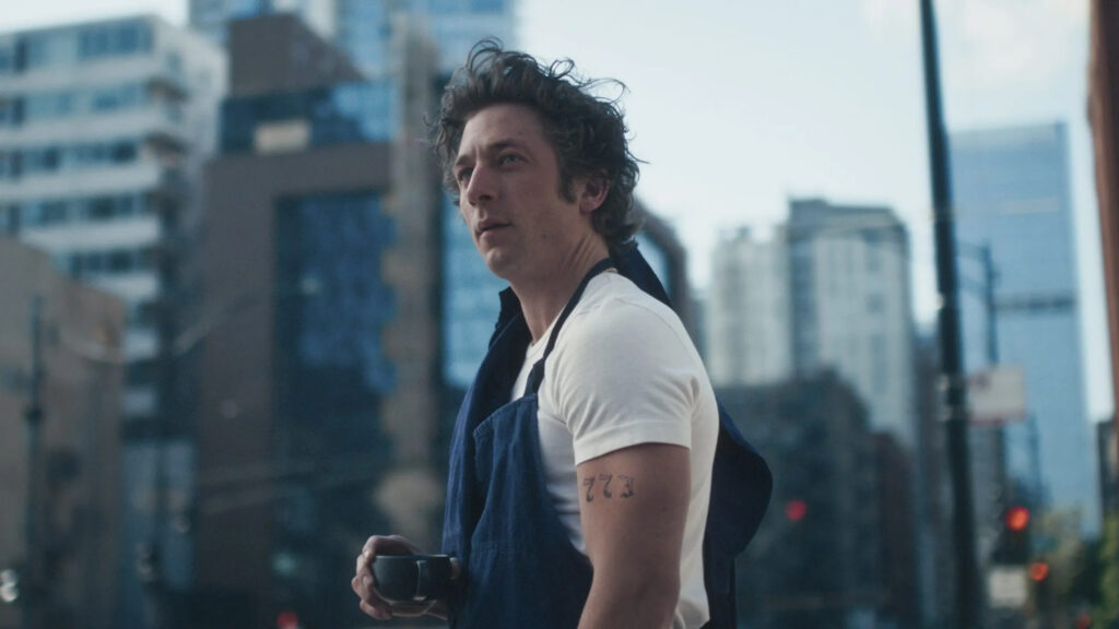 Jeremy Allen White The Bear Cinematic Portrait Desktop Wallpaper