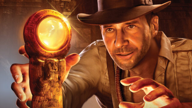 Indiana Jones Adventure Glowing Artifact Desktop Wallpaper