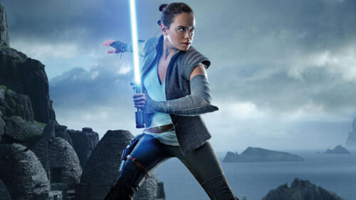 Rey Skywalker Star Wars The Last Jedi High-Quality Desktop Wallpaper