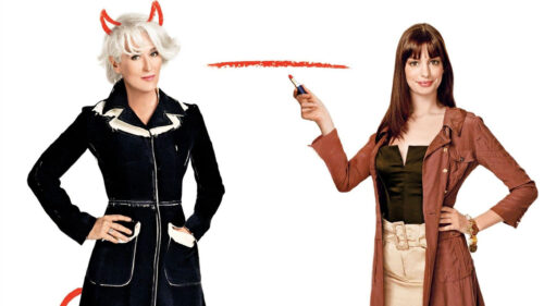 The Devil Wears Prada Cast Members Official Desktop Wallpaper