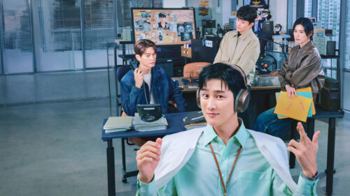 Flex X Cop TV Series Cast Office Setting Desktop Wallpaper