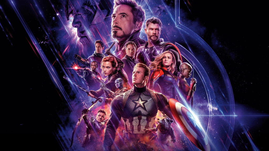 Avengers Endgame Marvel Superheroes Ensemble Desktop Wallpaper
