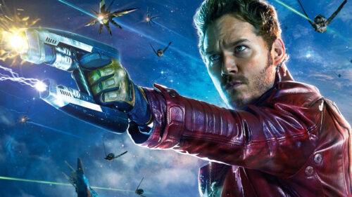 Star-Lord Guardians of the Galaxy Action 4K Wallpaper
