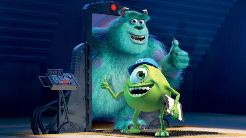 Sulley and Mike from Monsters Inc Desktop Wallpaper