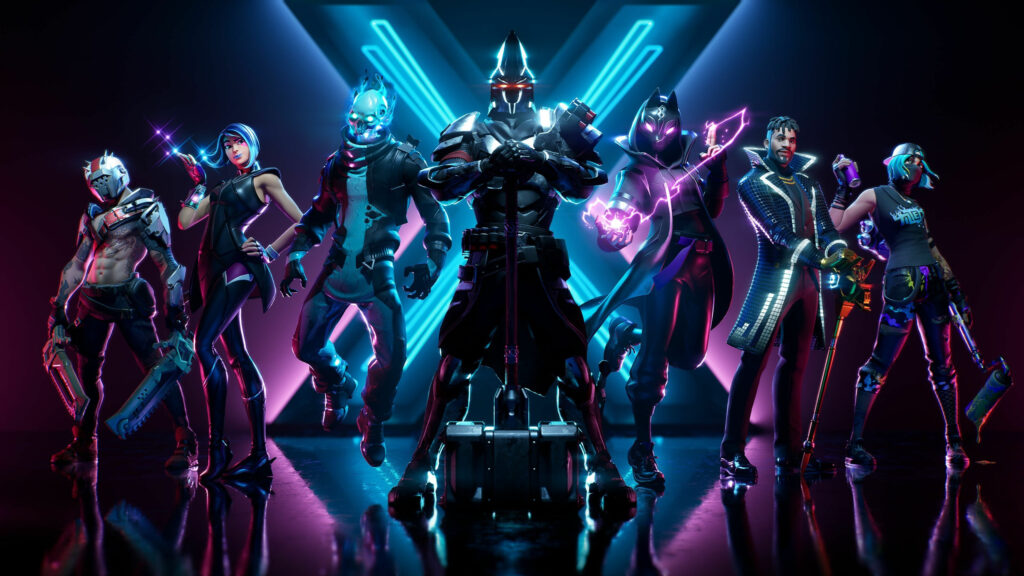 Fortnite Chapter 1 Season X Characters 4K Desktop Wallpaper