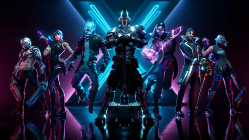 Fortnite Chapter 1 Season X Characters 4K Desktop Wallpaper
