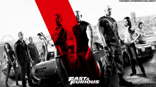 Fast and Furious Cast Ensemble Desktop Wallpaper