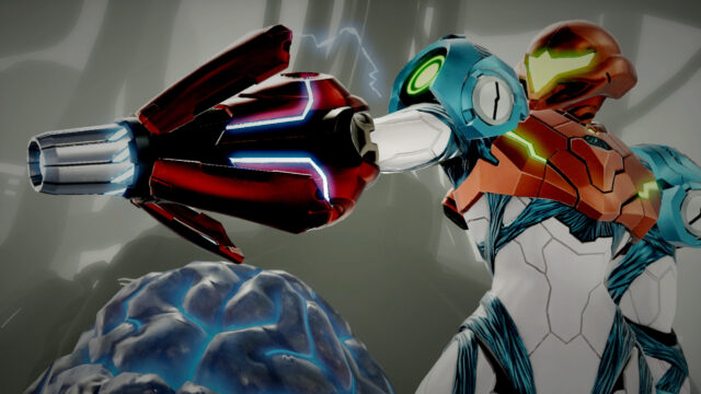 Samus Aran Metroid Dread Combat Action 4K Wallpaper