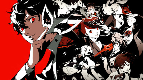 Persona 5 The Royal Phantom Thieves Art Desktop Wallpaper