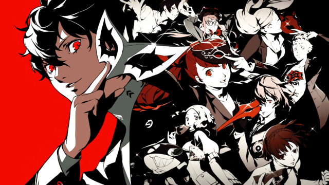 Persona 5 The Royal Phantom Thieves Art Desktop Wallpaper