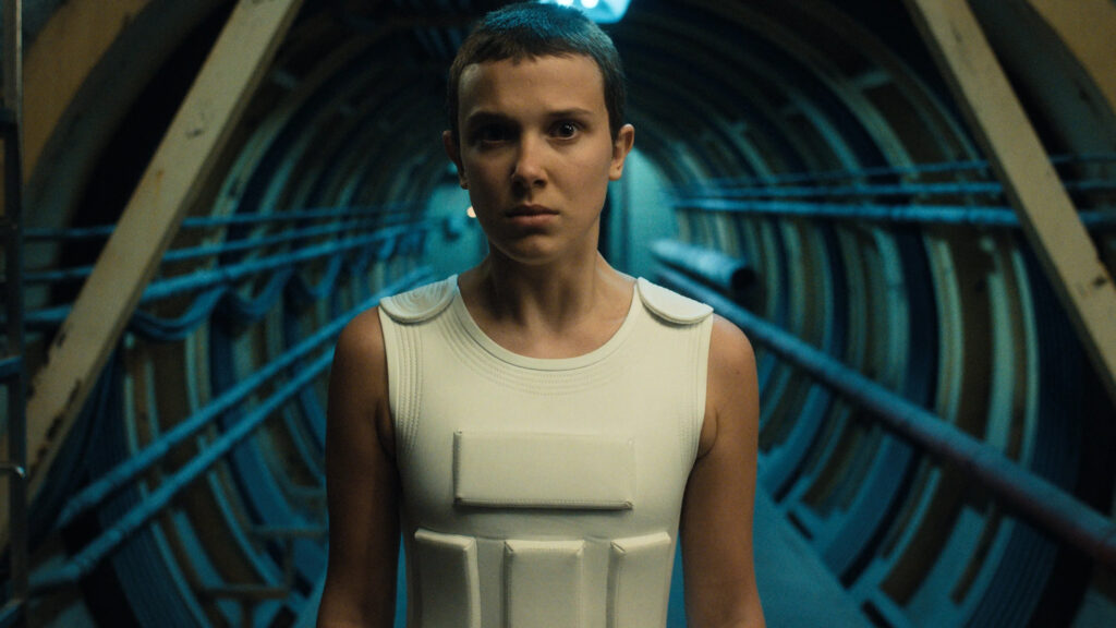 Eleven Stranger Things Season 4 Intense Focus 4K Wallpaper
