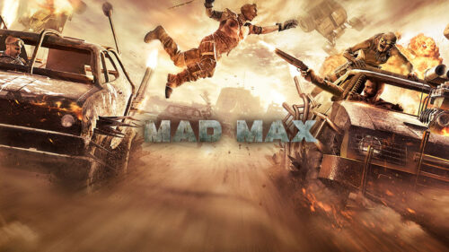 Mad Max Action Car Chase 4K Desktop Wallpaper