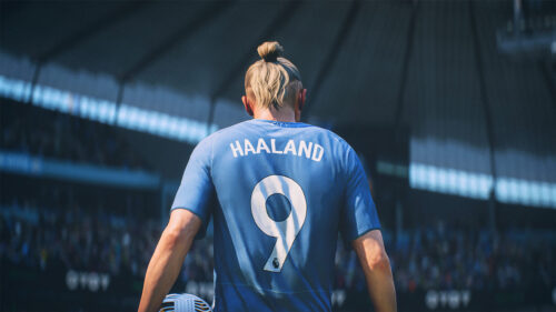 Erling Haaland Manchester City Football Desktop Wallpaper