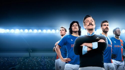 Ted Lasso and AFC Richmond Players Team Desktop Wallpaper