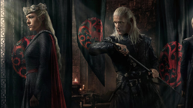 House of the Dragon Rhaenyra and Daemon Targaryen Desktop Wallpaper