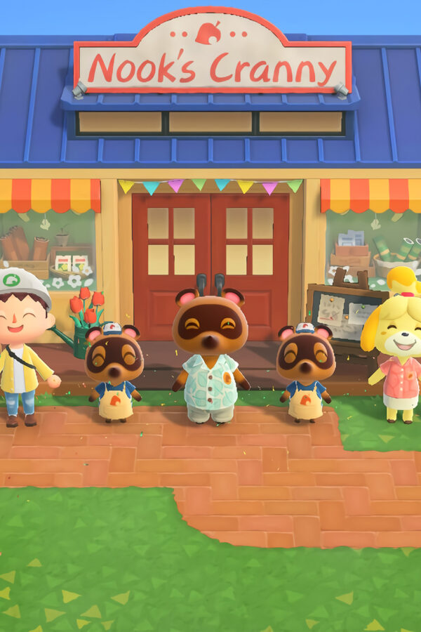 Animal Crossing New Horizons Celebration Desktop Wallpaper