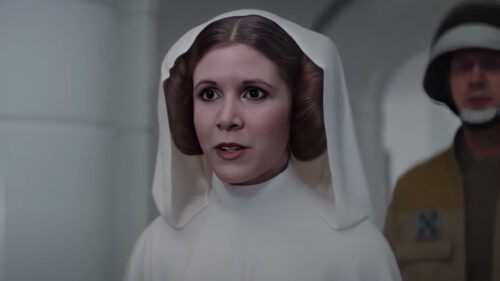Princess Leia in Star Wars A New Hope 4K Desktop Wallpaper