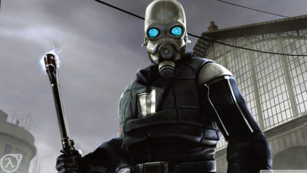 Combine Civil Protection Officer Half-Life 2 Desktop Wallpaper