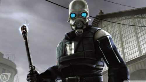 Combine Civil Protection Officer Half-Life 2 Desktop Wallpaper