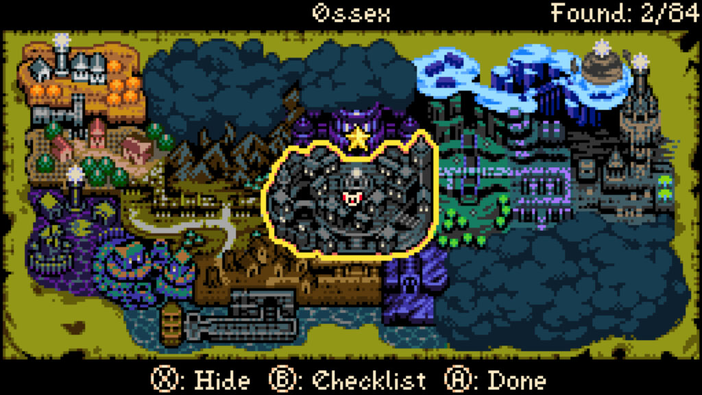 Mina the Hollower Pixel Art Game Map Desktop Wallpaper
