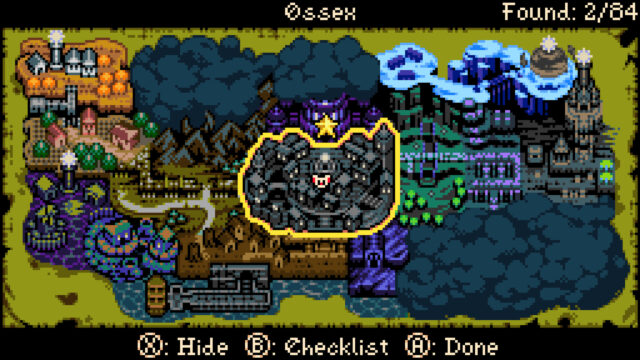 Mina the Hollower Pixel Art Game Map Desktop Wallpaper