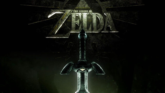 The Legend of Zelda Master Sword Dark Atmosphere Desktop Wallpaper