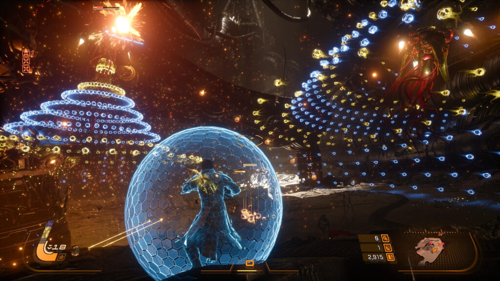 Sci-Fi Action Combat Character 4K Desktop Wallpaper
