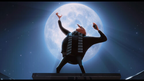 Gru Reaching for the Moon Cinematic Desktop Wallpaper