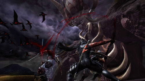 Ninja Gaiden 3 Combat Scene Desktop Wallpaper