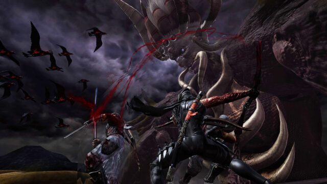 Ninja Gaiden 3 Combat Scene Desktop Wallpaper