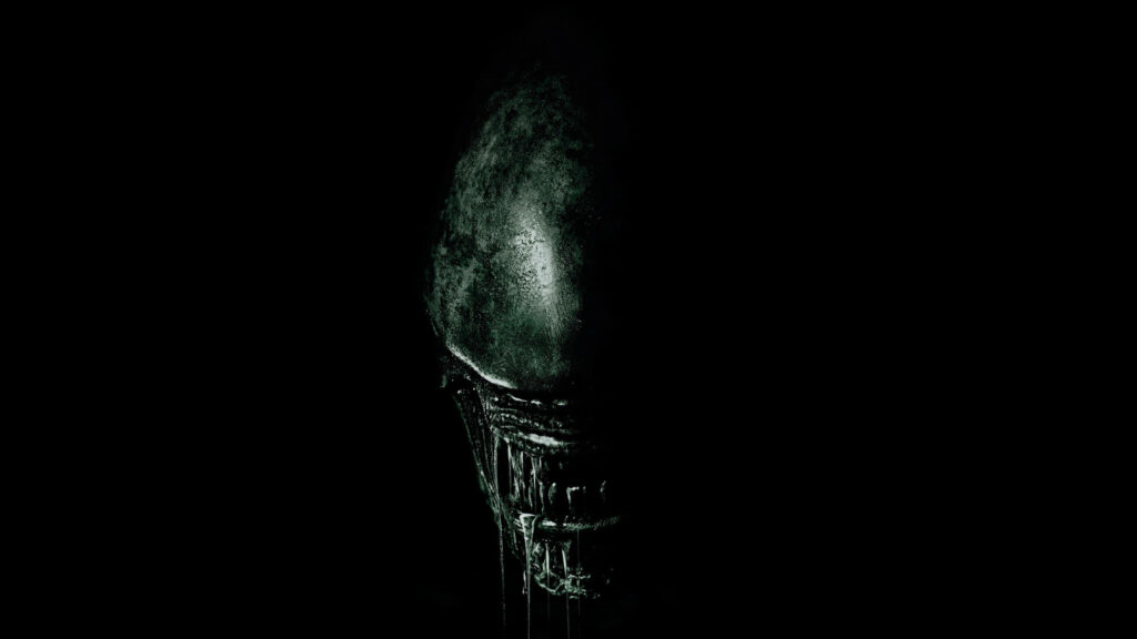 Xenomorph Bio-Mechanical Horror Portrait PC Wallpaper