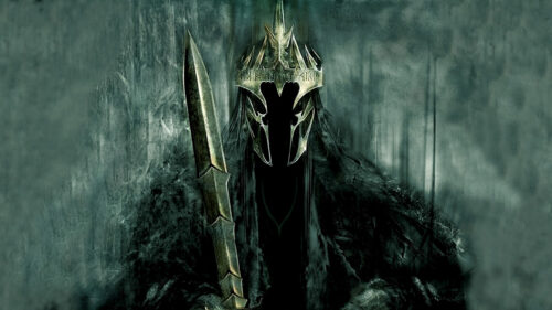 The Witch-king of Angmar Dark Fantasy Desktop Wallpaper