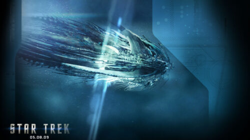 Sci-Fi Alien Spaceship Cinematic Desktop Wallpaper