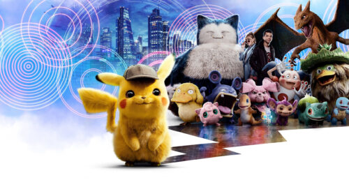 Detective Pikachu and Friends Movie Desktop Wallpaper