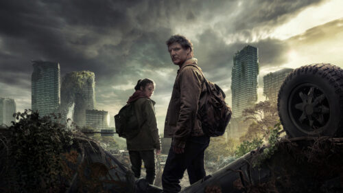 The Last of Us Joel and Ellie Post-Apocalyptic 4K Wallpaper