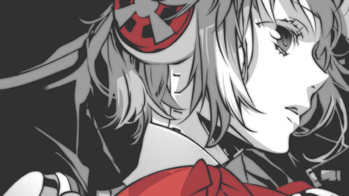 Aigis from Persona 3 Portrait Style Desktop Wallpaper