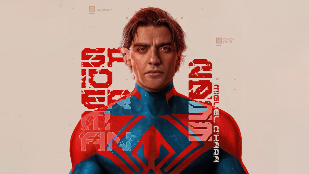 Spider-Man 2099 Miguel O'Hara Digital Art Desktop Wallpaper