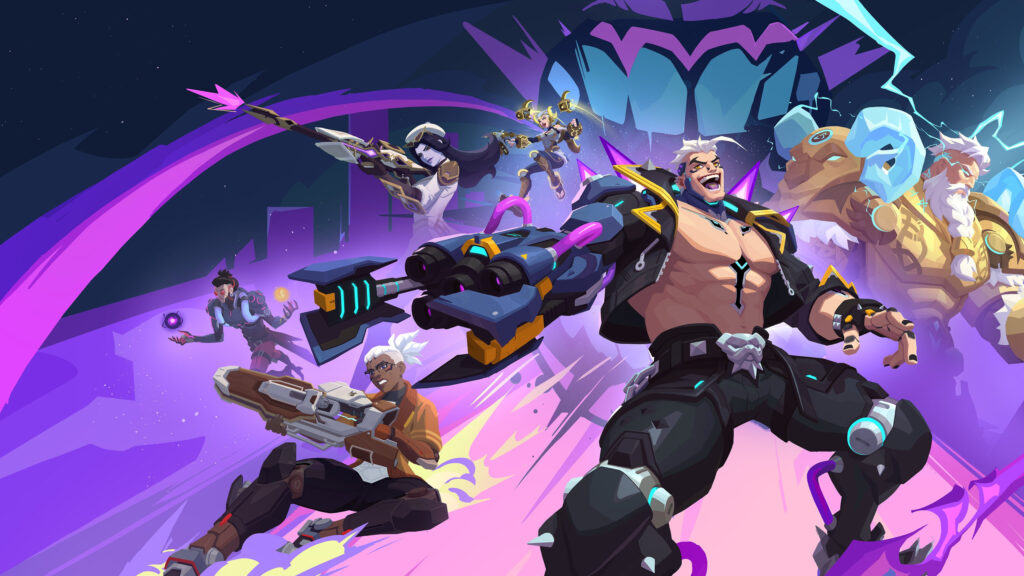 Overwatch 2 Action Battle Scene 4K Wallpaper