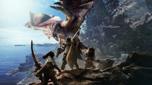 Epic Fantasy Dragon Battle Action Desktop Wallpaper