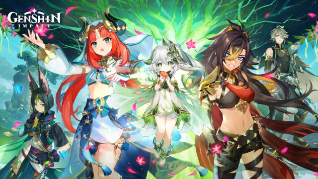 Genshin Impact Sumeru Characters Desktop Wallpaper