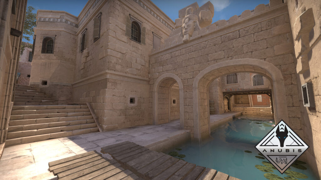 Anubis Map from Counter-Strike 2 Desktop Wallpaper