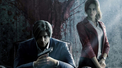 Resident Evil Infinite Darkness Leon and Claire Desktop Wallpaper