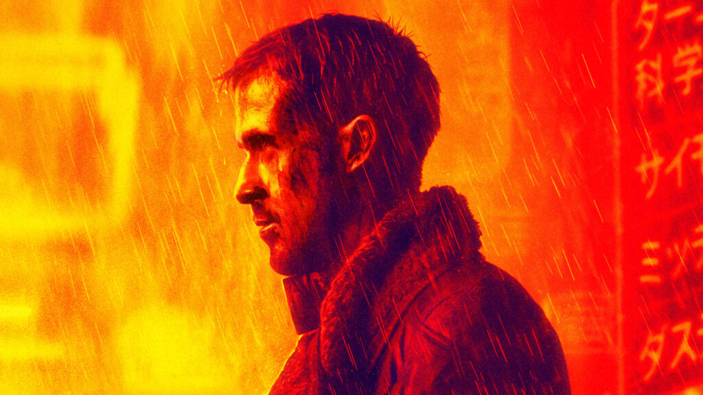 Blade Runner 2049 Ryan Gosling in the Rain Desktop Wallpaper